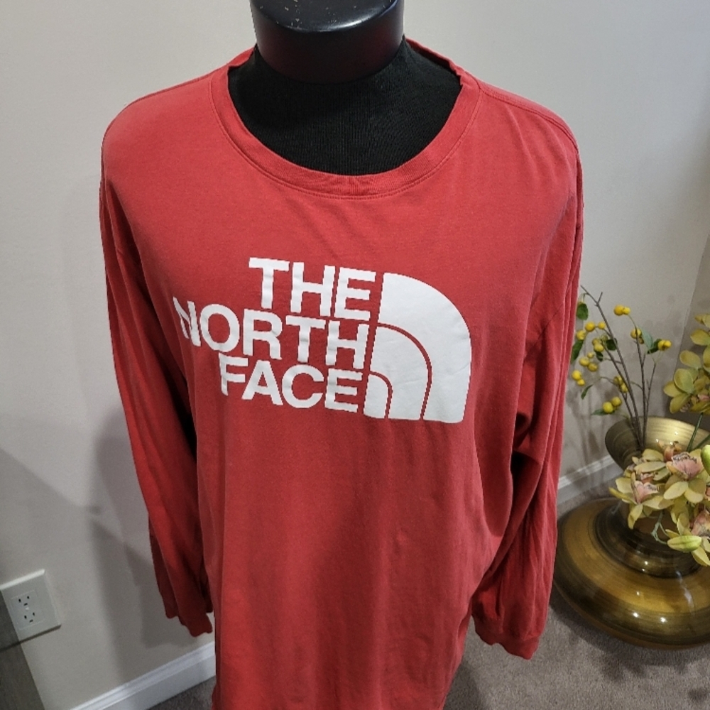 The North Face Red Long Sleeve Shirt